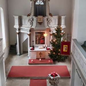 St. Bonifatius Altar Weihnachten